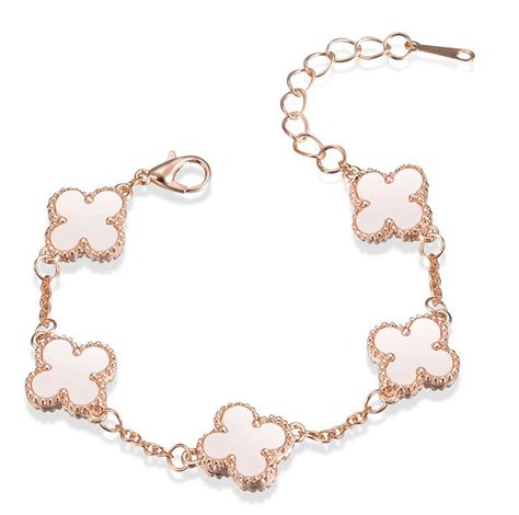 chanel clover bracelet